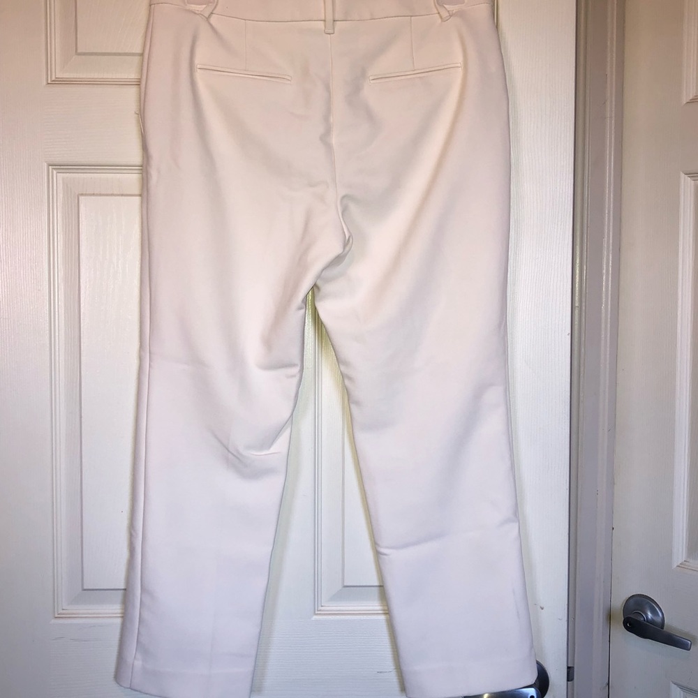 Ann Taylor white dress slacks